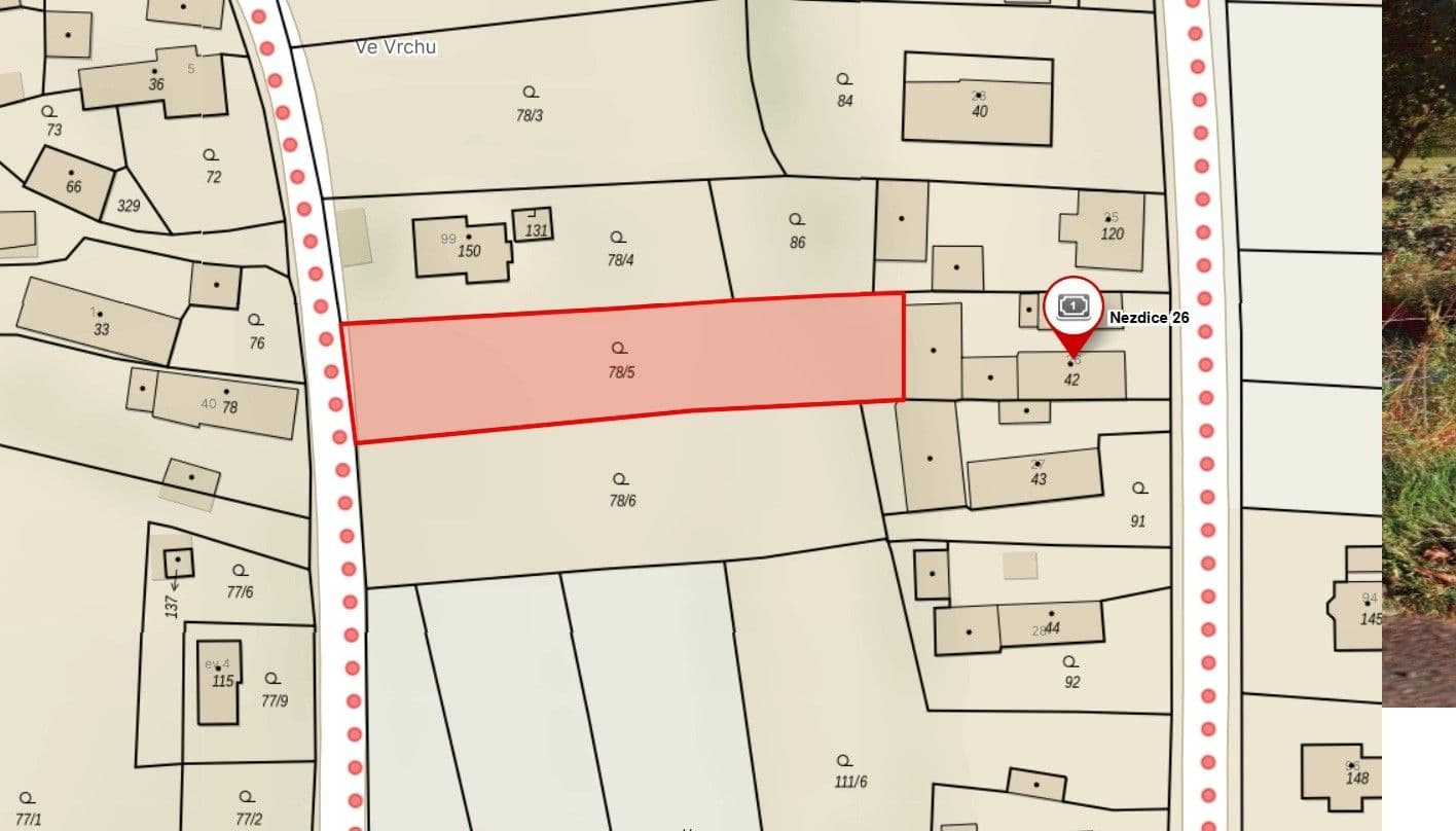 Predaj pozemku 1.006 m², Nezdice, Plzeňský kraj Predaj pozemku 1.006 m², Nezdice, Plzeňský kraj