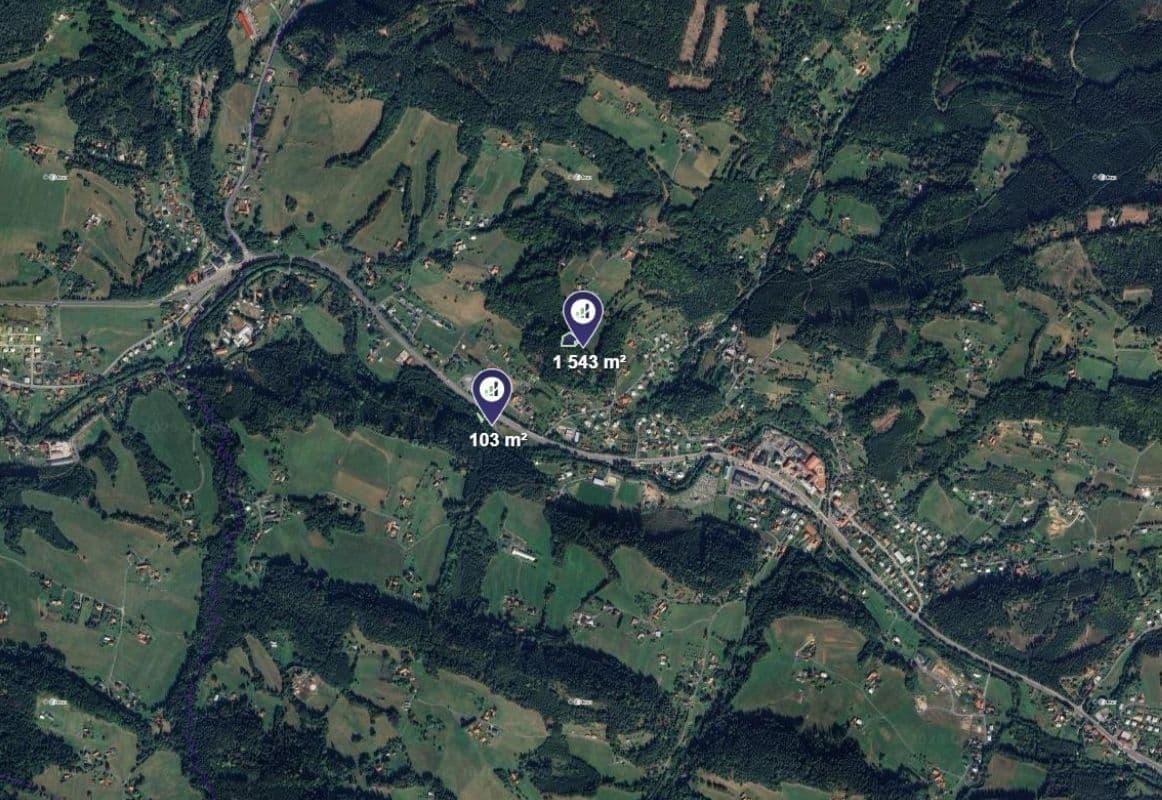 Predaj pozemku 1.646 m², Horní Bečva, Zlínský kraj Predaj pozemku 1.646 m², Horní Bečva, Zlínský kraj