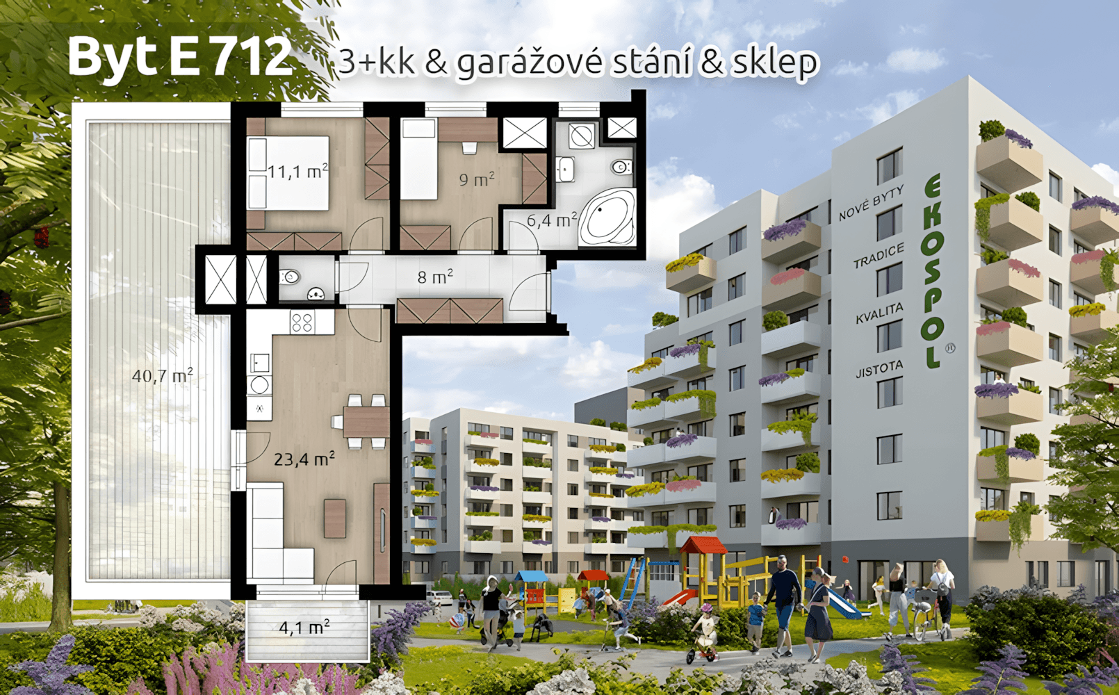 Predaj bytu 3-izbový 65 m², Františka Štěpánka, Praha, Praha Predaj bytu 3-izbový 65 m², Františka Štěpánka, Praha, Praha