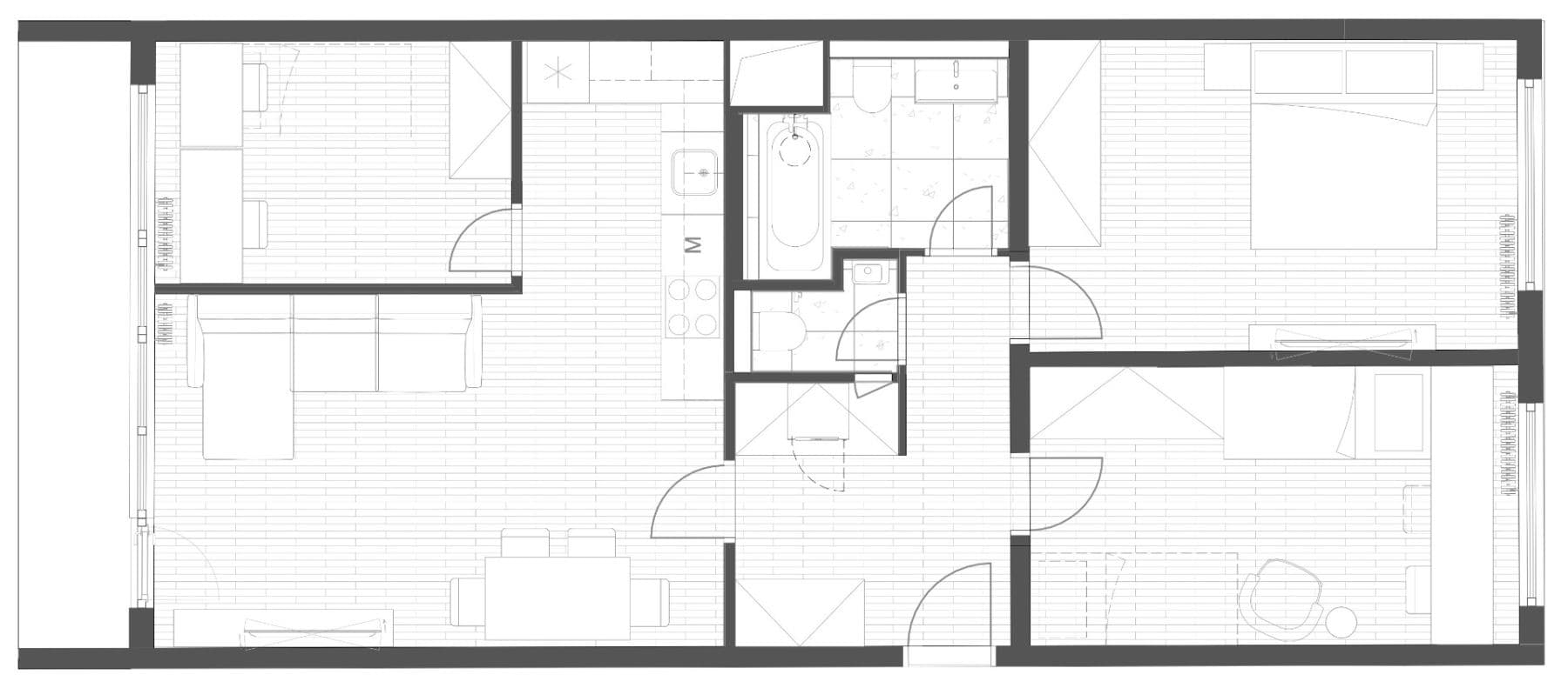 Predaj bytu 4-izbový 87 m², Brdičkova, Praha, Praha Predaj bytu 4-izbový 87 m², Brdičkova, Praha, Praha