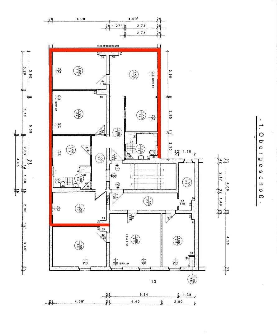 Prenájom bytu 4-izbový 95 m², Bernburgerstraße 16, Dessau-Roßlau, Sasko-Anhaltsko Prenájom bytu 4-izbový 95 m², Bernburgerstraße 16, Dessau-Roßlau, Sasko-Anhaltsko