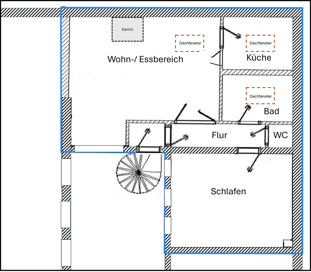 Prenájom bytu 2-izbový 77 m², Mathildenstraße 15, Fürth, Bavorsko Prenájom bytu 2-izbový 77 m², Mathildenstraße 15, Fürth, Bavorsko