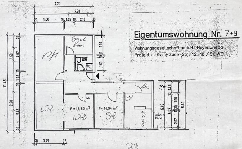 Predaj bytu 3-izbový 109 m², Konrad-Zuse-Straße 12, Hoyerswerda - Wojerecy, Sasko Predaj bytu 3-izbový 109 m², Konrad-Zuse-Straße 12, Hoyerswerda - Wojerecy, Sasko