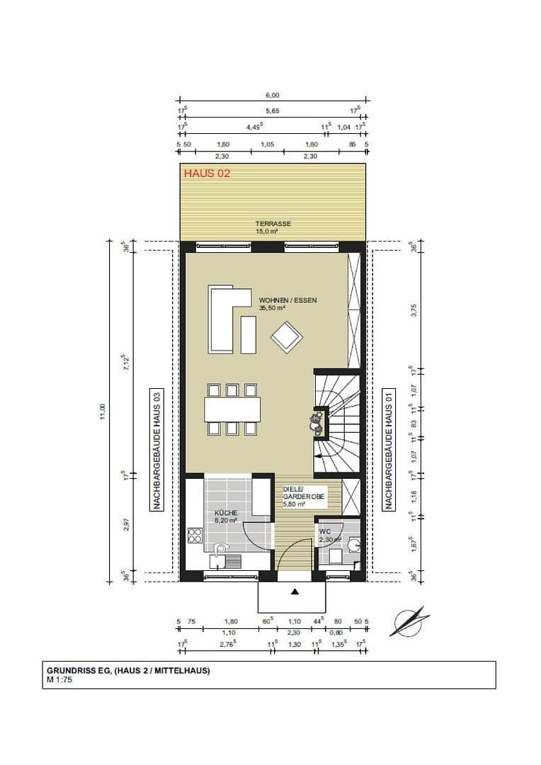 Predaj domu 144 m², pozemek 195 m², Ernst-Pasqué-Str. 23, Alsbach-Hähnlein, Hesensko Predaj domu 144 m², pozemek 195 m², Ernst-Pasqué-Str. 23, Alsbach-Hähnlein, Hesensko