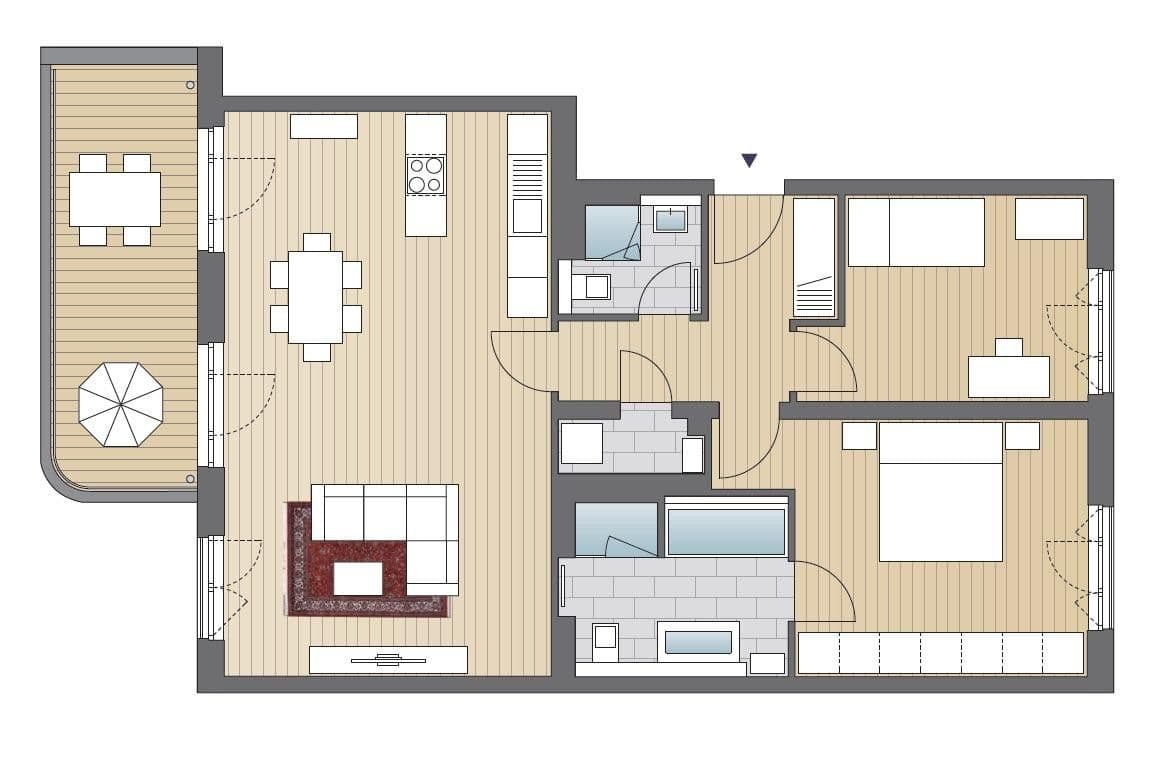 Prenájom bytu 3-izbový 108 m², Beuthstr. 14, Berlrin, Berlín Prenájom bytu 3-izbový 108 m², Beuthstr. 14, Berlrin, Berlín