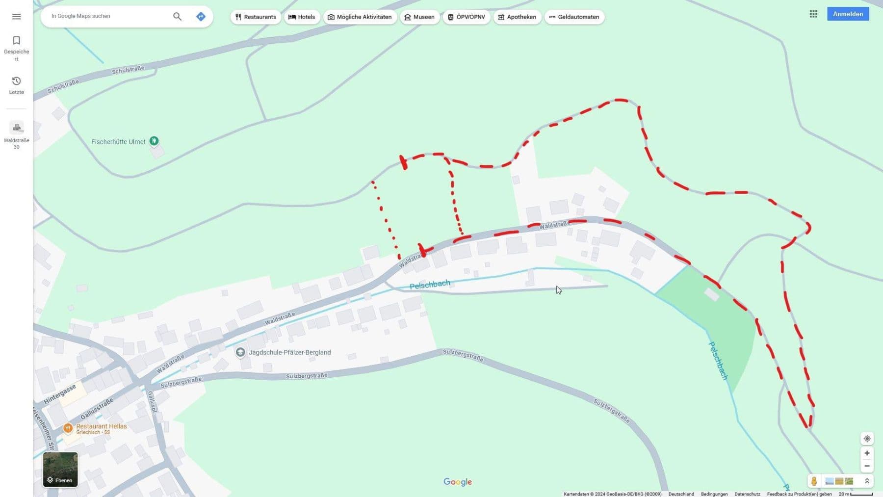 Predaj pozemku 4.701 m², Waldstraße 25 - 27, Ulmet, Porýnie-Falcko Predaj pozemku 4.701 m², Waldstraße 25 - 27, Ulmet, Porýnie-Falcko