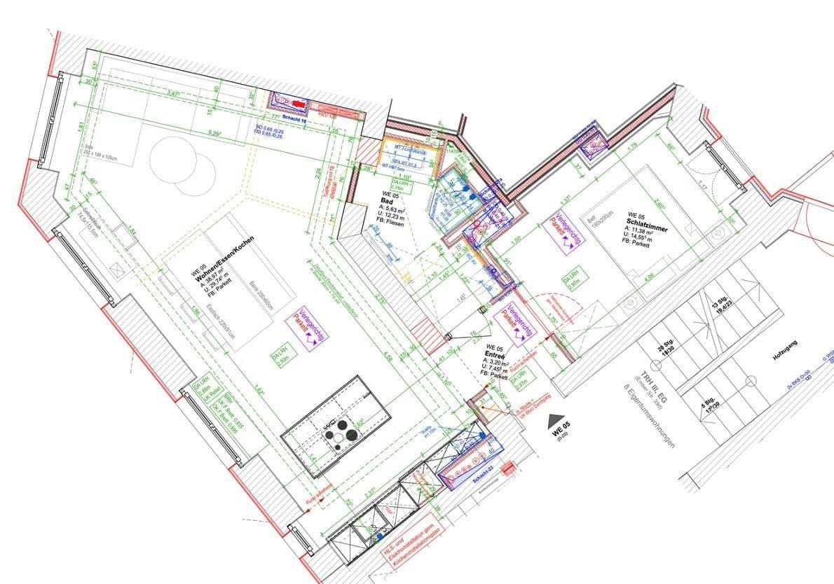 Prenájom bytu 2-izbový 58 m², Emserstraße 39d, Berlin, Berlín Prenájom bytu 2-izbový 58 m², Emserstraße 39d, Berlin, Berlín