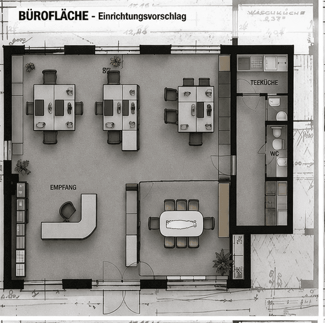 Prenájom kancelárie 139 m², Löningstraße 6-8, Bremerhaven, Brémy Prenájom kancelárie 139 m², Löningstraße 6-8, Bremerhaven, Brémy