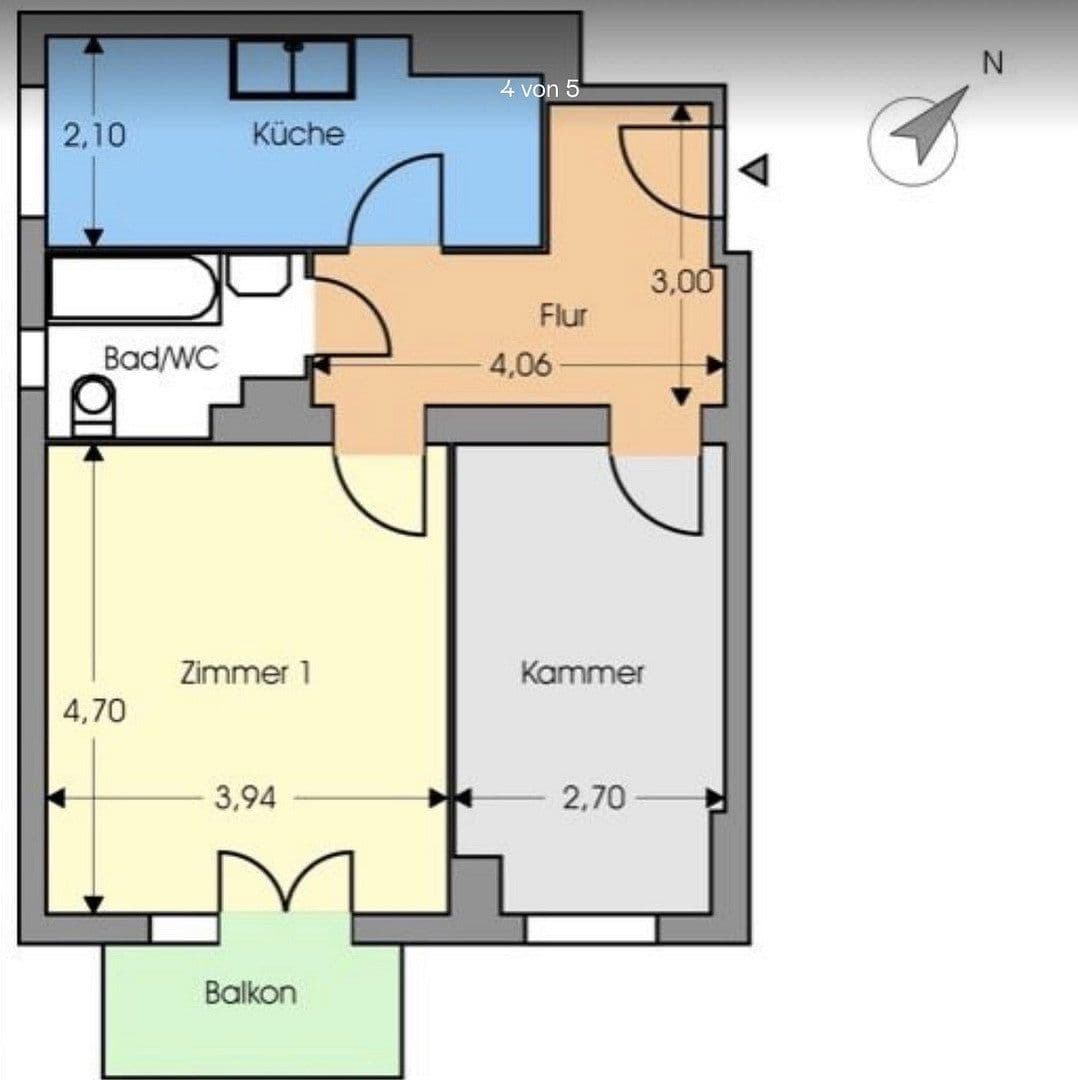 Prenájom bytu 2-izbový 59 m², Berlin, Berlín Prenájom bytu 2-izbový 59 m², Berlin, Berlín