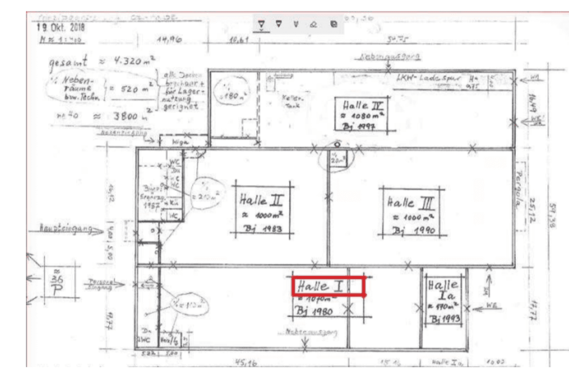 Prenájom nebytového priestoru 960 m², Am Steinbruch 3, Gerhardshofen, Bavorsko Prenájom nebytového priestoru 960 m², Am Steinbruch 3, Gerhardshofen, Bavorsko