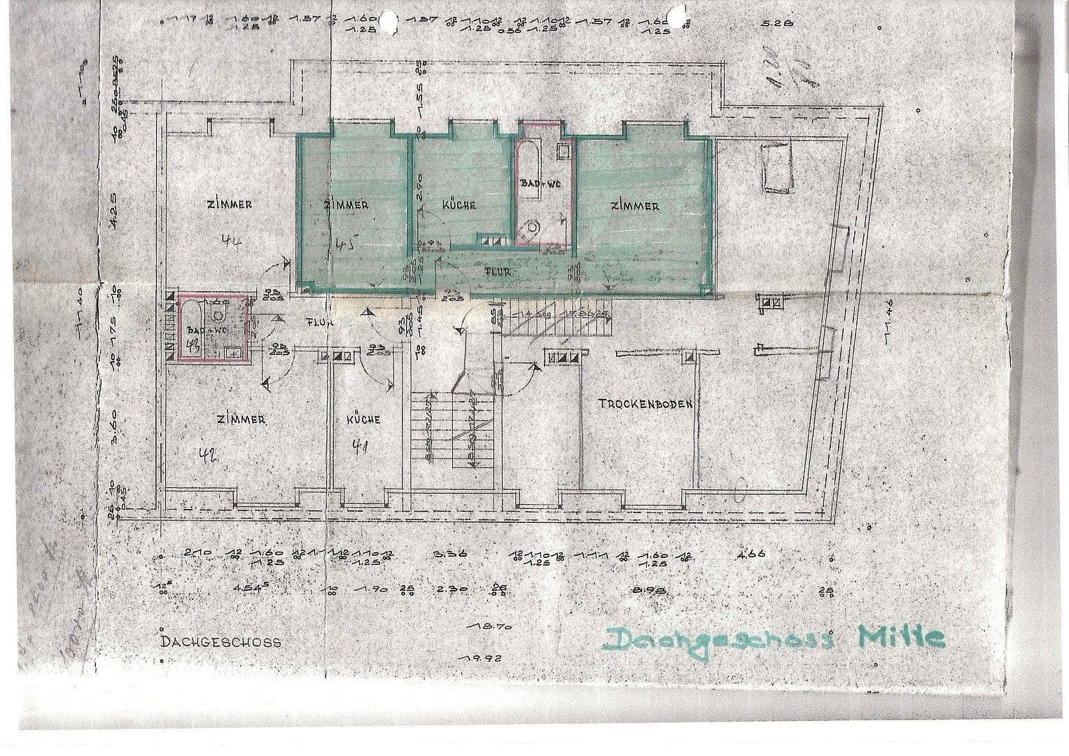 Prenájom bytu 2-izbový 41 m², Essen, Severné Porýnie - Westfálsko Prenájom bytu 2-izbový 41 m², Essen, Severné Porýnie - Westfálsko