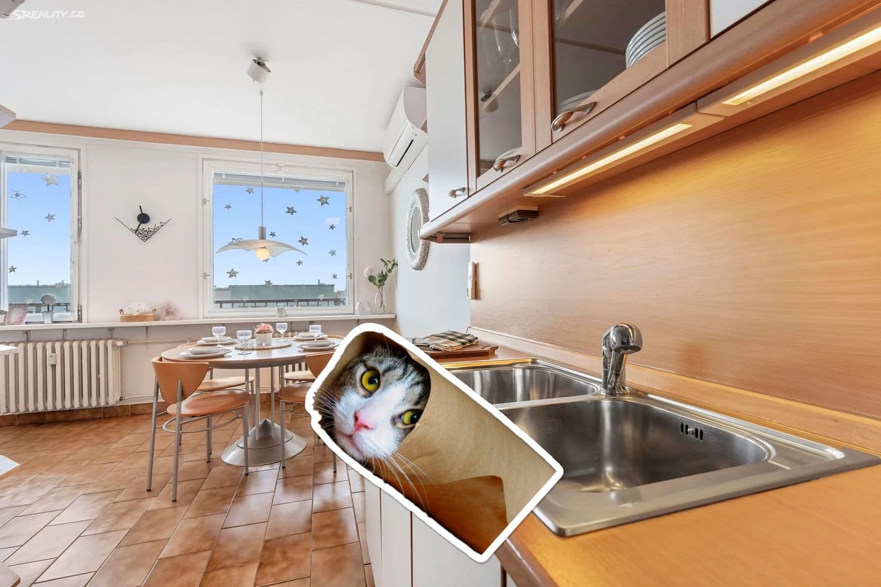 Prenájom bytu 3-izbový 88 m², Chalabalova, Praha, Praha Prenájom bytu 3-izbový 88 m², Chalabalova, Praha, Praha