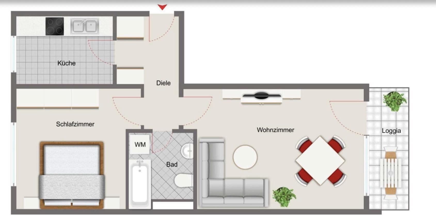 Prenájom bytu 2-izbový 66 m², Theodor-Heuss-Str. 29, Fürstenfeldbrück, Bavorsko Prenájom bytu 2-izbový 66 m², Theodor-Heuss-Str. 29, Fürstenfeldbrück, Bavorsko