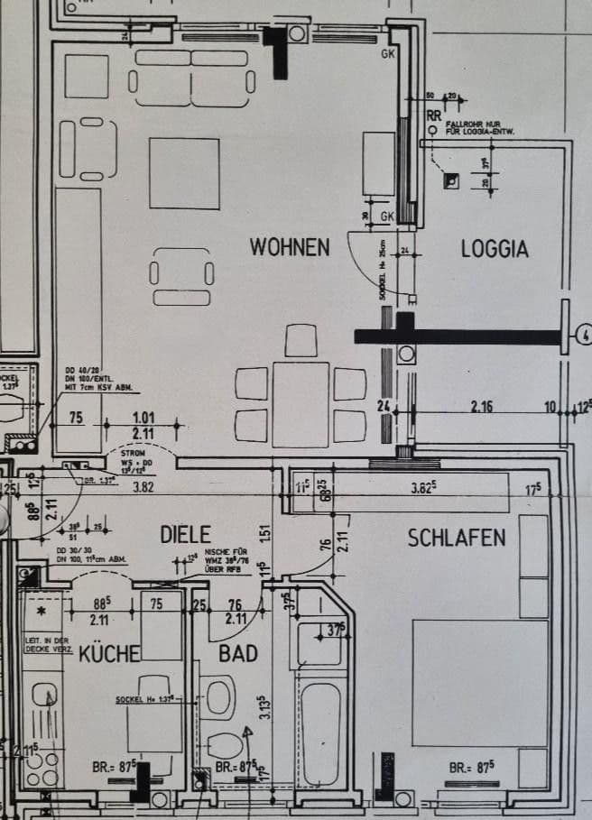 Prenájom bytu 2-izbový 68 m², Marl, Severné Porýnie - Westfálsko Prenájom bytu 2-izbový 68 m², Marl, Severné Porýnie - Westfálsko