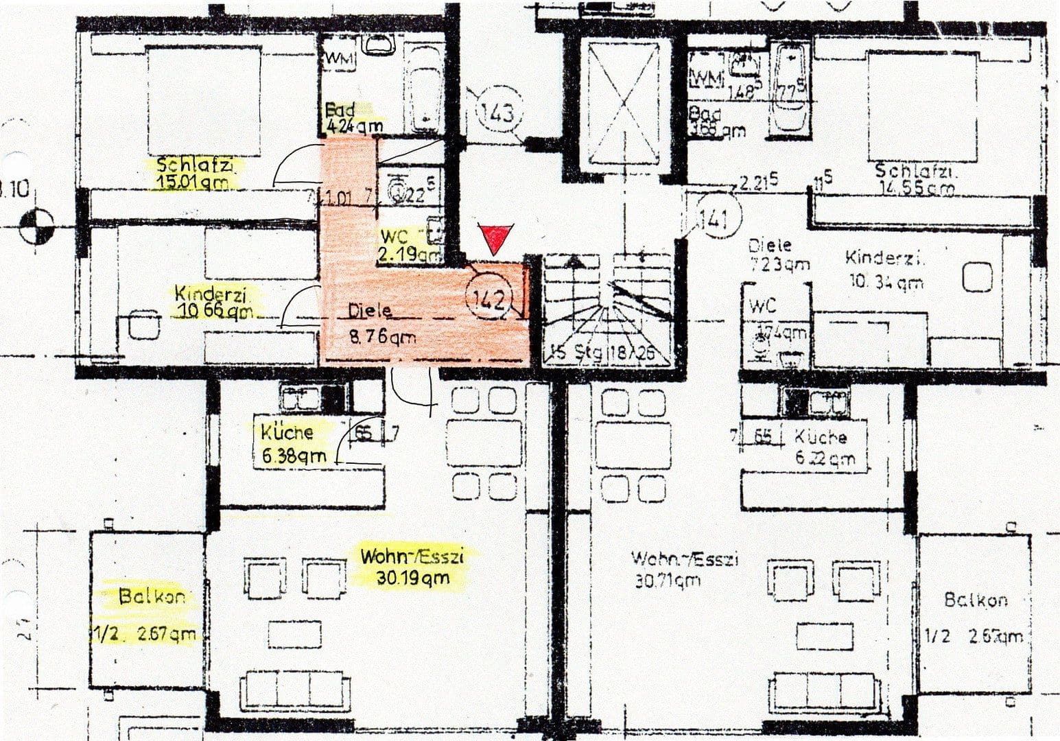 Predaj bytu 3-izbový 80 m², Auf der Stelle 31, Sindelfingen, Bádensko-Wurttembersko Predaj bytu 3-izbový 80 m², Auf der Stelle 31, Sindelfingen, Bádensko-Wurttembersko