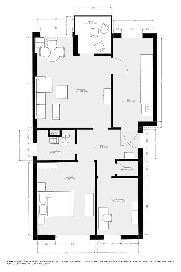 Predaj bytu 3-izbový 65 m², Braunschweig, Dolné Sasko Predaj bytu 3-izbový 65 m², Braunschweig, Dolné Sasko