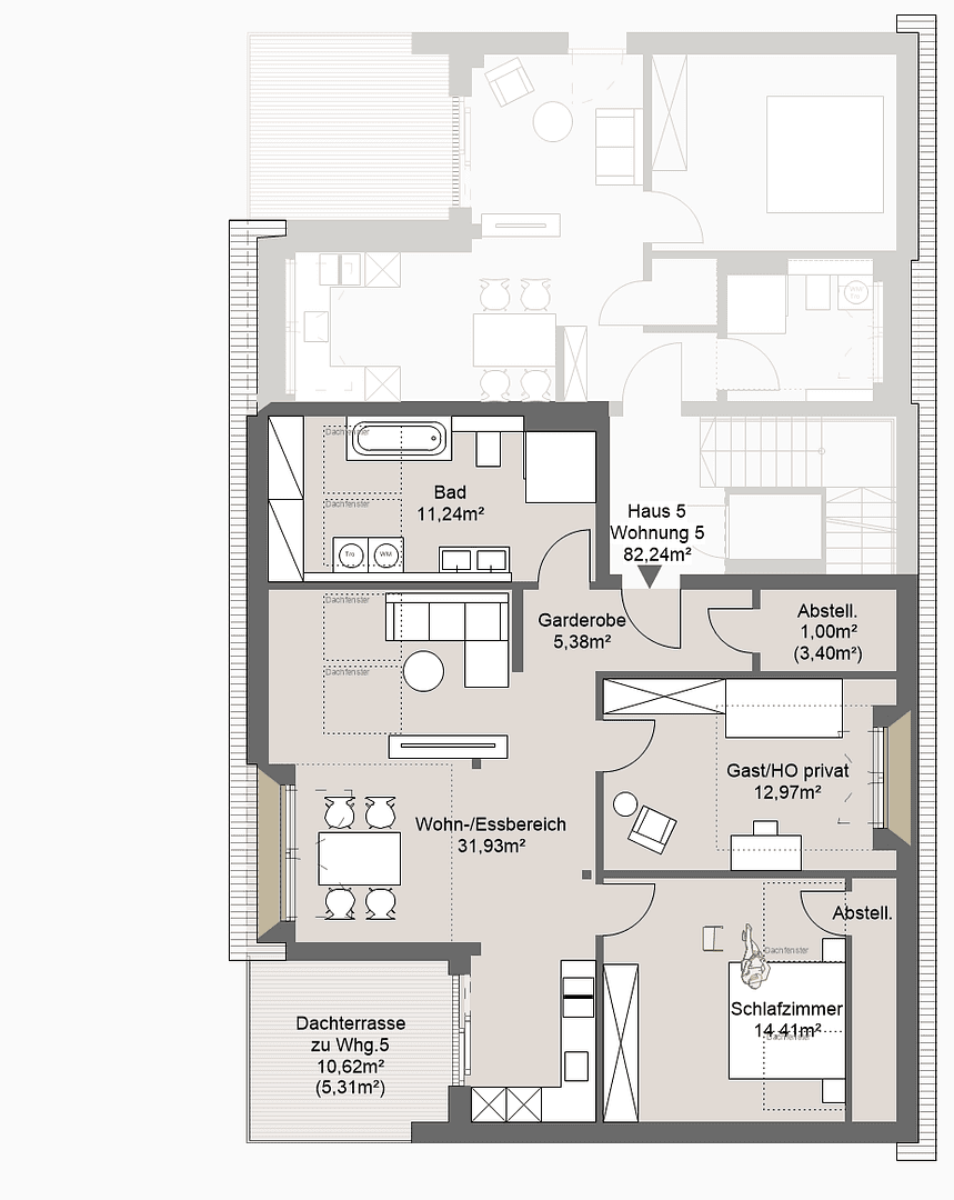 Predaj bytu 3-izbový 83 m², Grafing bei München, Bavorsko Predaj bytu 3-izbový 83 m², Grafing bei München, Bavorsko
