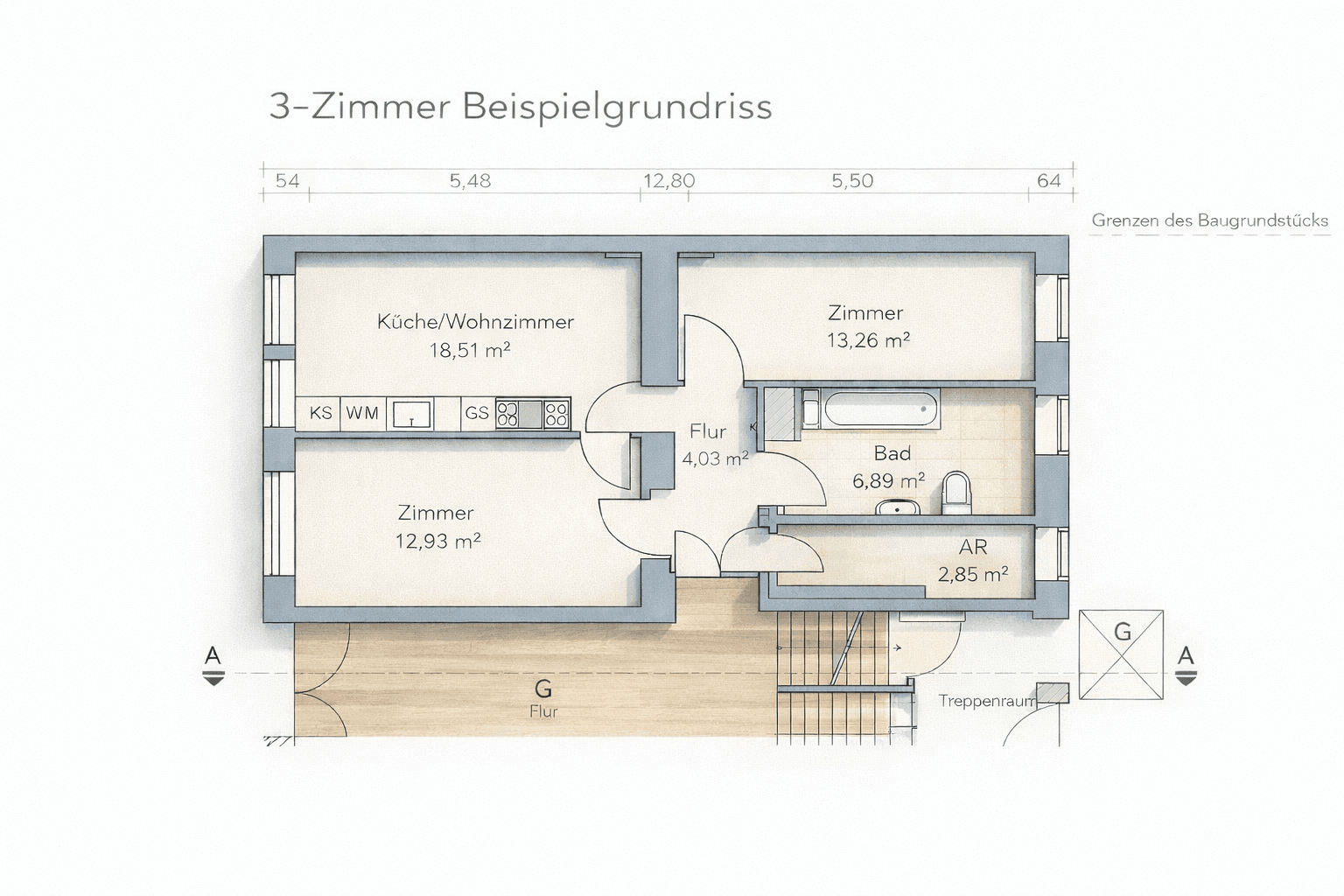 Predaj bytu 2-izbový 59 m², Fidicinstr. 30, Berlin, Berlín Predaj bytu 2-izbový 59 m², Fidicinstr. 30, Berlin, Berlín