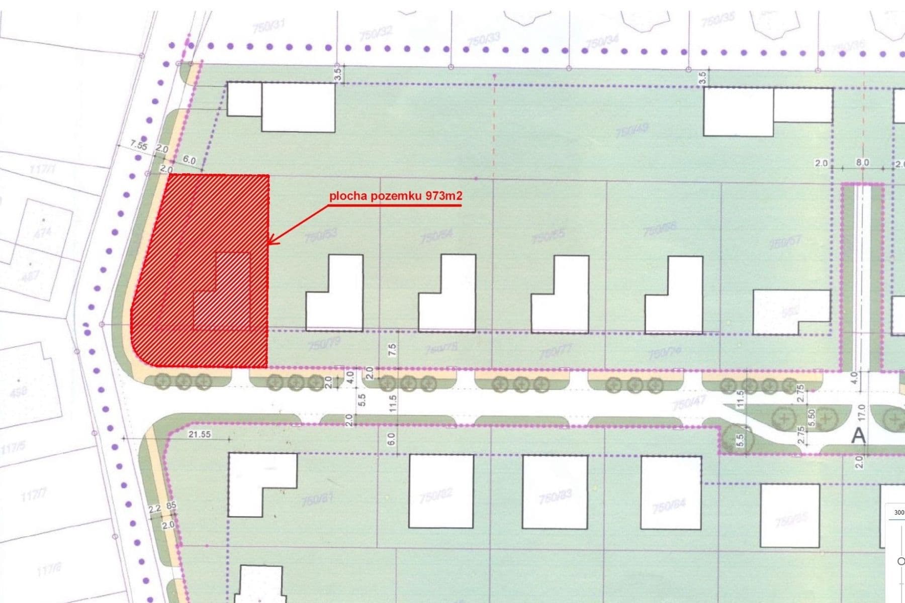Predaj pozemku 973 m², Tršice, Olomoucký kraj Predaj pozemku 973 m², Tršice, Olomoucký kraj