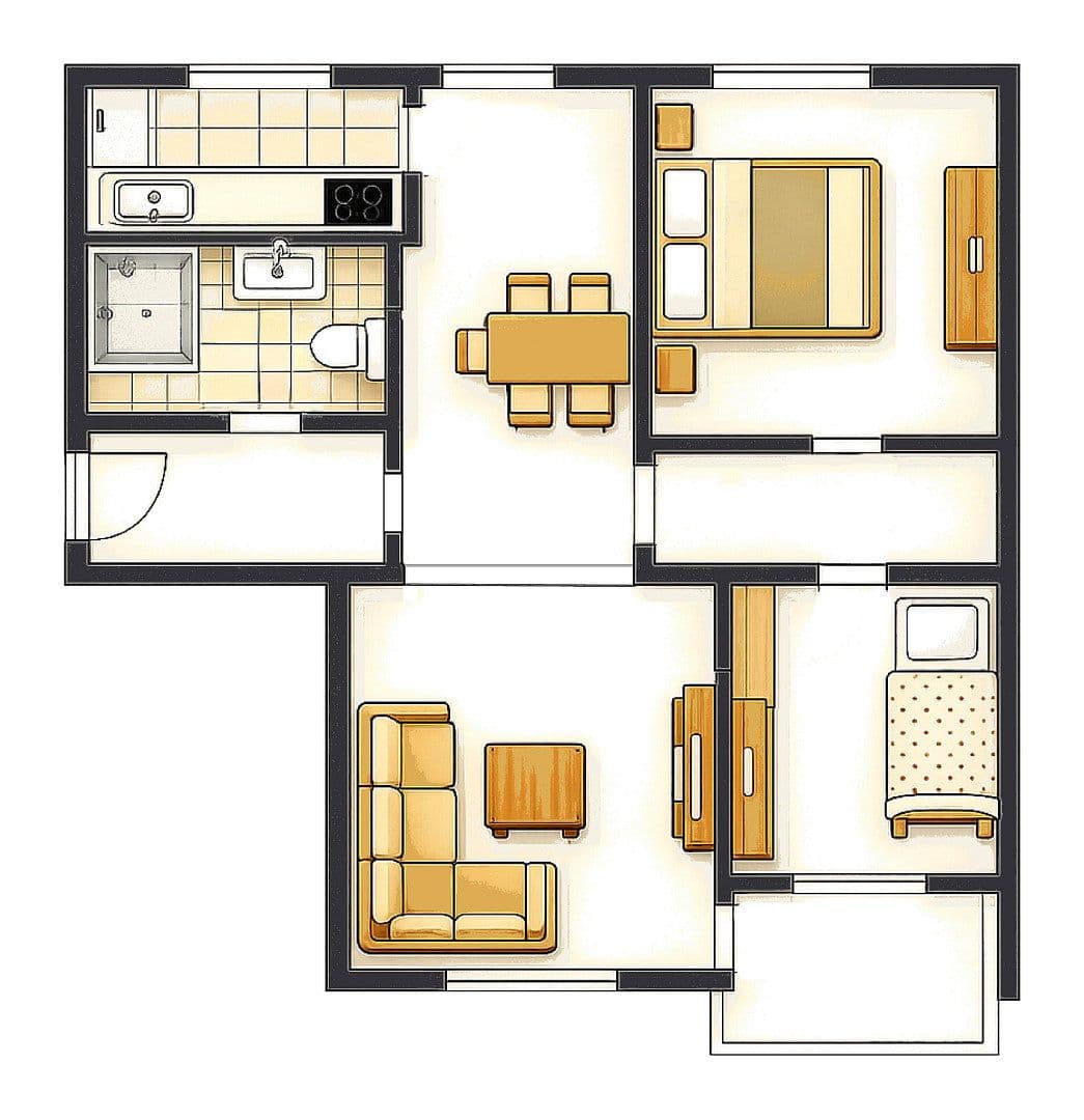 Predaj bytu 3-izbový 79 m², Helsinkistraße 10, Kiel, Šlezvicko-Holštajnsko Predaj bytu 3-izbový 79 m², Helsinkistraße 10, Kiel, Šlezvicko-Holštajnsko