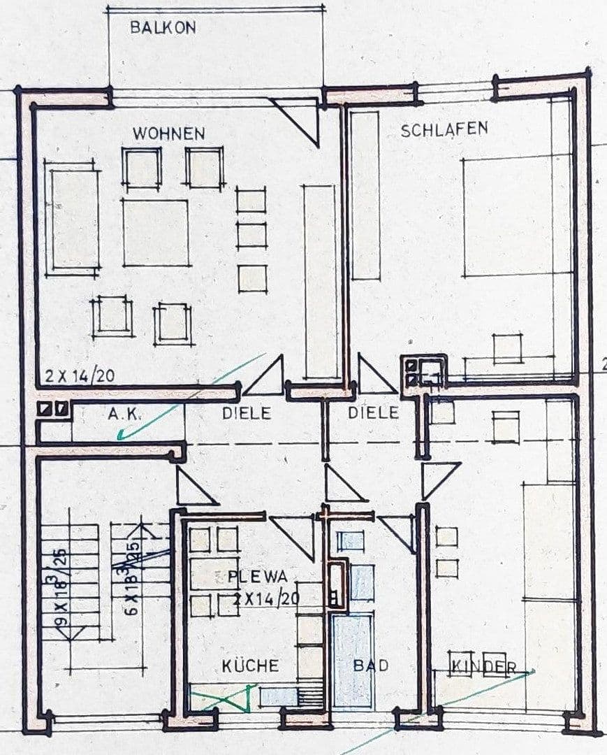 Prenájom bytu 3-izbový 82 m², Thüringer Str. 29a, Oberhausen, Severné Porýnie - Westfálsko Prenájom bytu 3-izbový 82 m², Thüringer Str. 29a, Oberhausen, Severné Porýnie - Westfálsko