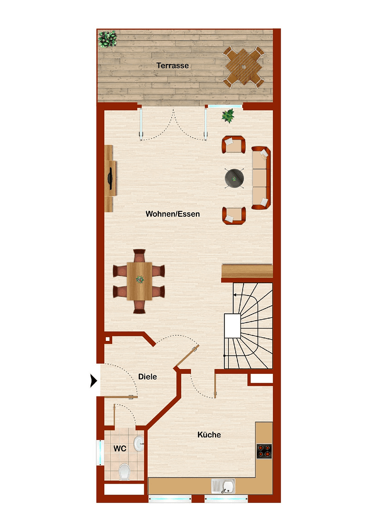 Predaj domu 119 m², pozemek 345 m², Günterstr. 56, Duisburg, Severné Porýnie - Westfálsko Predaj domu 119 m², pozemek 345 m², Günterstr. 56, Duisburg, Severné Porýnie - Westfálsko