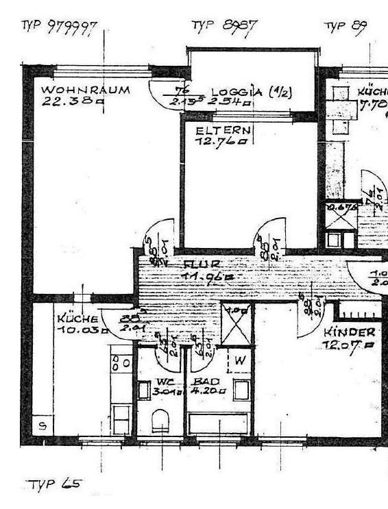 Prenájom bytu 3-izbový 78 m², Am Müllerkamp 6, Goslar, Dolné Sasko Prenájom bytu 3-izbový 78 m², Am Müllerkamp 6, Goslar, Dolné Sasko