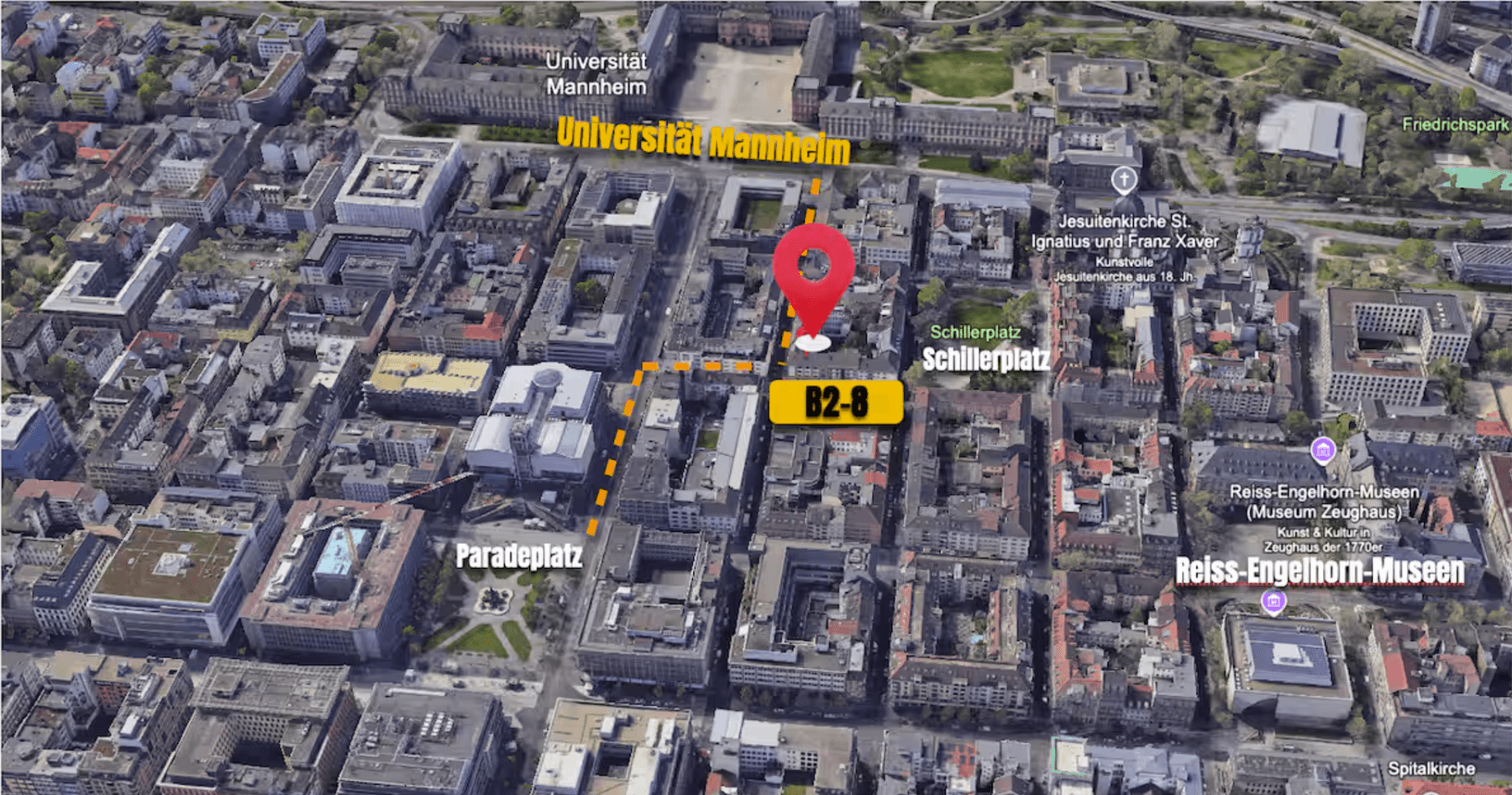 Prenájom bytu 2-izbový 66 m², A1 2, Mannheim, Bádensko-Wurttembersko Prenájom bytu 2-izbový 66 m², A1 2, Mannheim, Bádensko-Wurttembersko