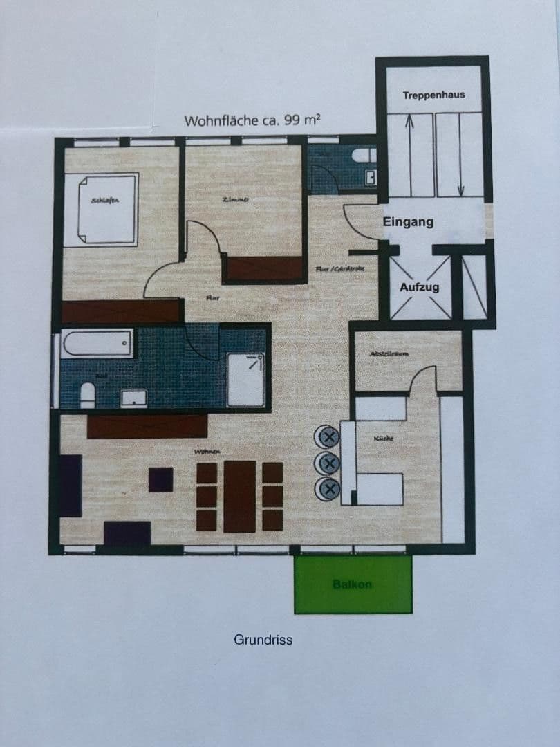 Predaj bytu 3-izbový 99 m², Berliner Promenade, Saarbrücken, Sársko Predaj bytu 3-izbový 99 m², Berliner Promenade, Saarbrücken, Sársko