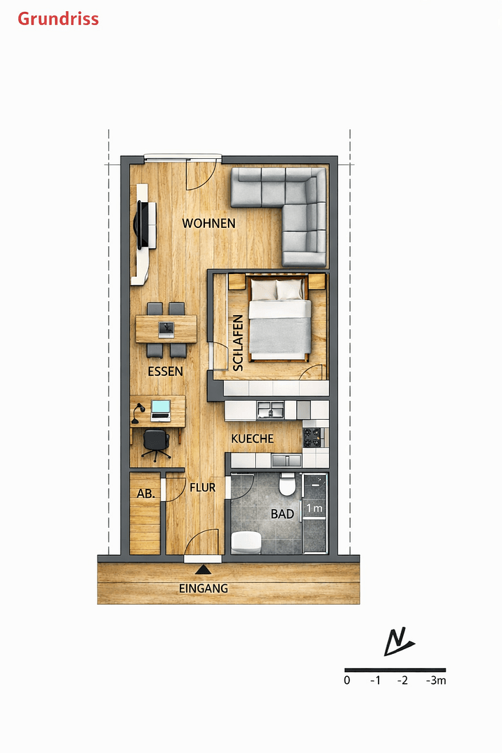 Predaj bytu 2-izbový 65 m², Bad Schwartau, Šlezvicko-Holštajnsko Predaj bytu 2-izbový 65 m², Bad Schwartau, Šlezvicko-Holštajnsko