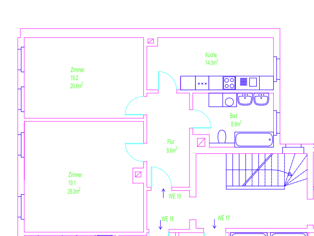 Prenájom bytu 1-izbový 42 m², Ludwigstraße 74, Leipzig, Sasko Prenájom bytu 1-izbový 42 m², Ludwigstraße 74, Leipzig, Sasko