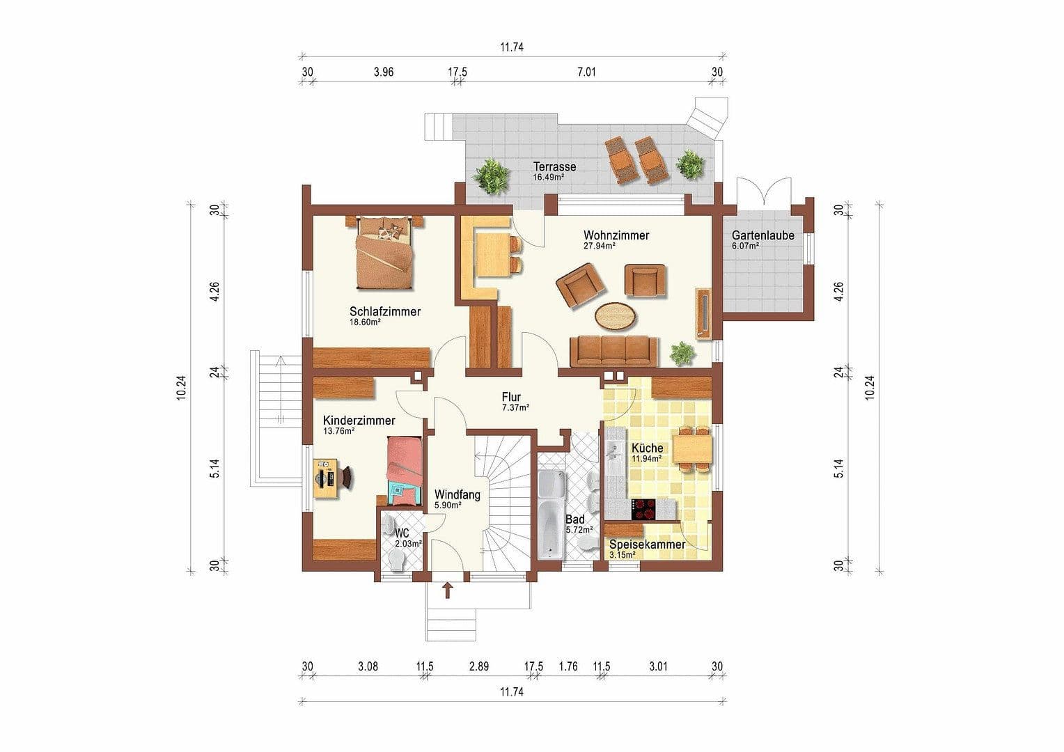 Predaj domu 210 m², pozemek 916 m², Uetze, Dolné Sasko Predaj domu 210 m², pozemek 916 m², Uetze, Dolné Sasko