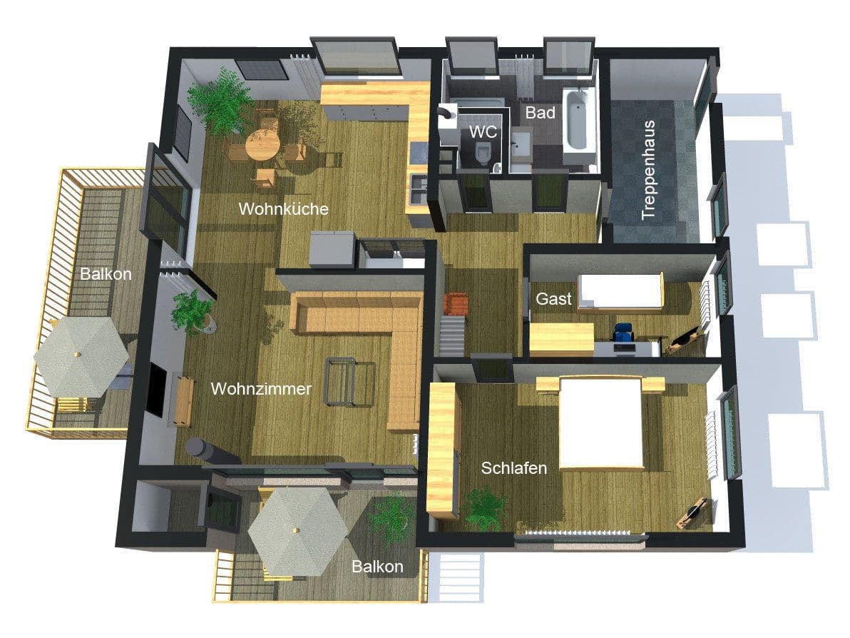 Prenájom bytu 3-izbový 115 m², Sonnenweg 16, Bad Harzburg, Dolné Sasko Prenájom bytu 3-izbový 115 m², Sonnenweg 16, Bad Harzburg, Dolné Sasko