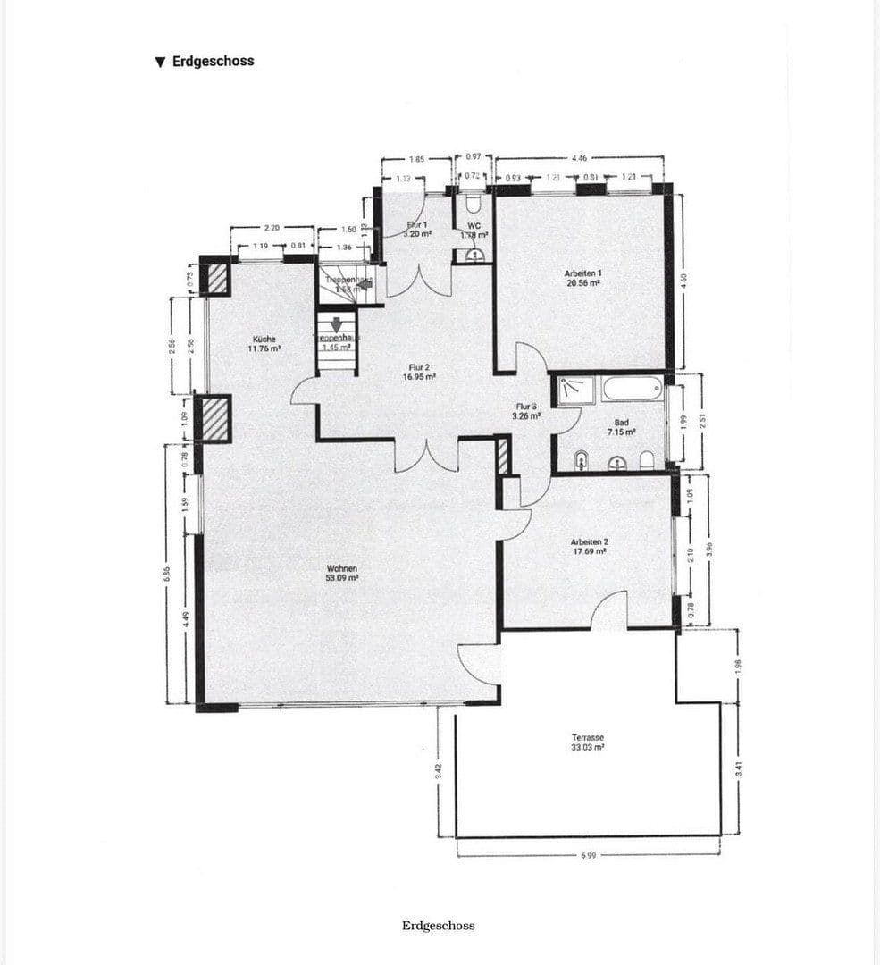 Prenájom bytu 3-izbový 135 m², Röntgenstraße 26, Hanau, Hesensko Prenájom bytu 3-izbový 135 m², Röntgenstraße 26, Hanau, Hesensko