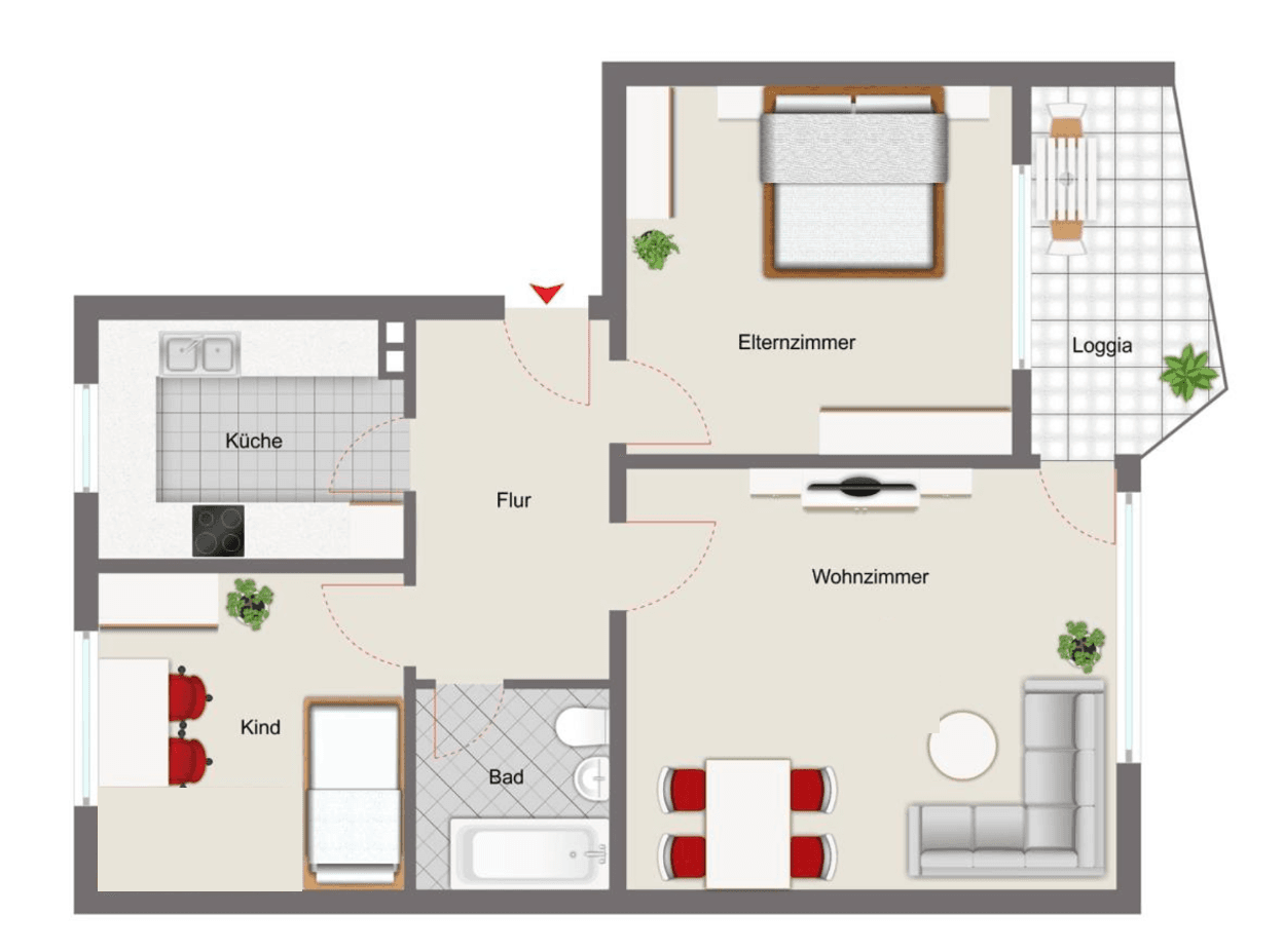 Predaj bytu 3-izbový 72 m², Wolfsburg, Dolné Sasko Predaj bytu 3-izbový 72 m², Wolfsburg, Dolné Sasko