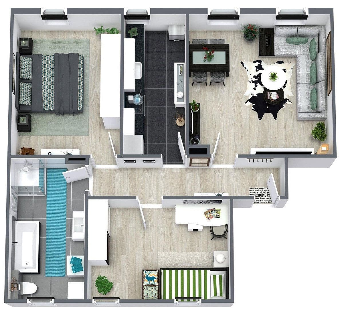 Prenájom bytu 3-izbový 71 m², Äußere Crimmitschauer Straße 33, Meerane, Sasko Prenájom bytu 3-izbový 71 m², Äußere Crimmitschauer Straße 33, Meerane, Sasko