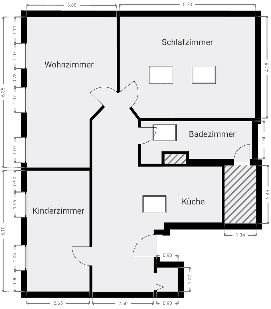 Prenájom bytu 3-izbový 85 m², Schneiderstraße 21, Eberswalde, Brandenbursko Prenájom bytu 3-izbový 85 m², Schneiderstraße 21, Eberswalde, Brandenbursko