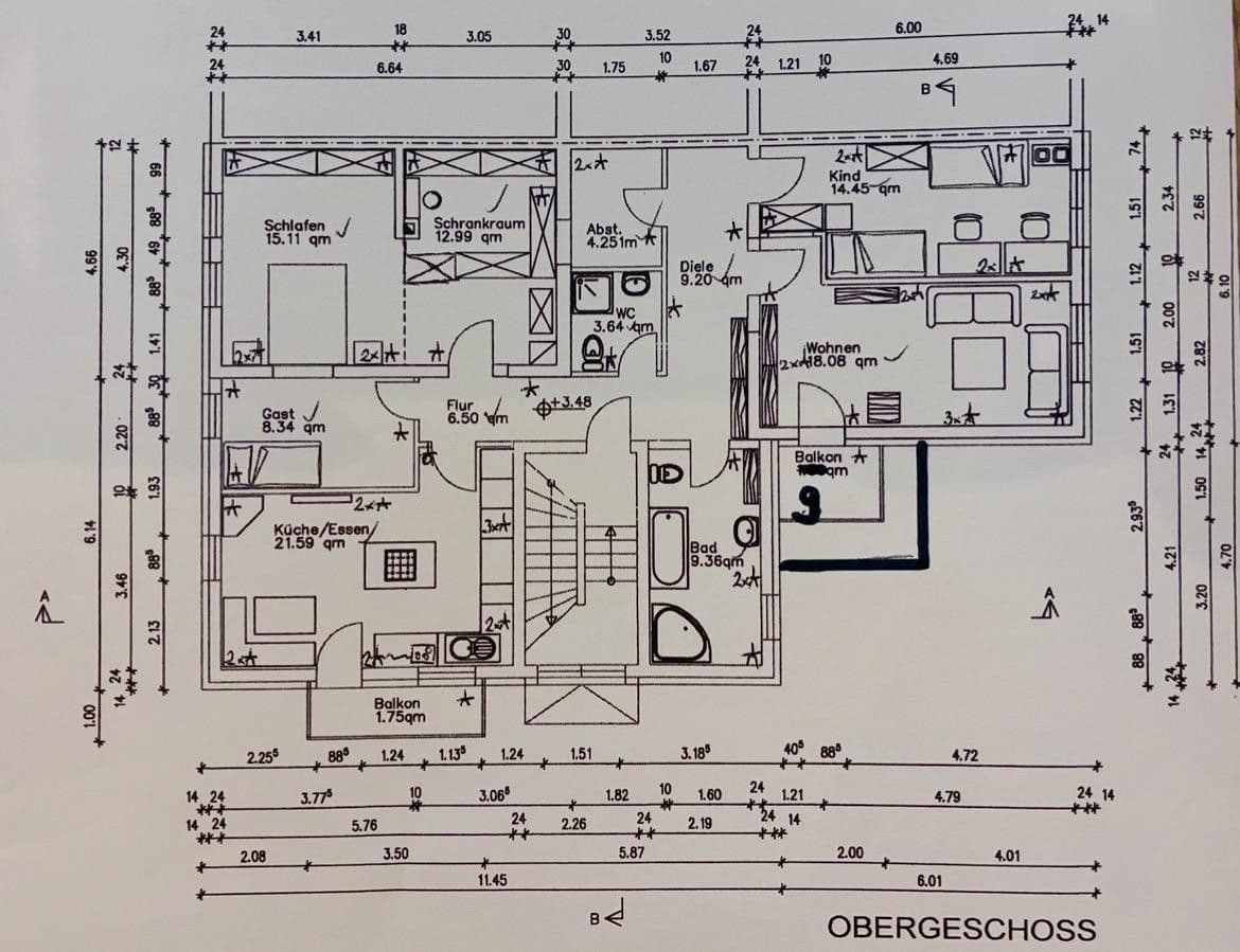 Predaj bytu 4-izbový 129 m², Frankfurt Am Main, Hesensko Predaj bytu 4-izbový 129 m², Frankfurt Am Main, Hesensko