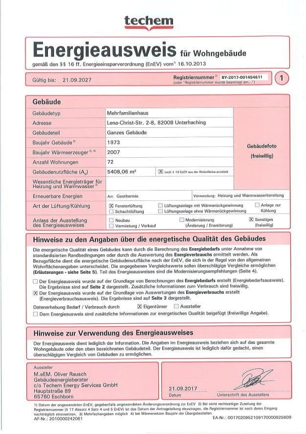 Prenájom bytu 3-izbový 71 m², Unterhaching München, Bavorsko Prenájom bytu 3-izbový 71 m², Unterhaching München, Bavorsko