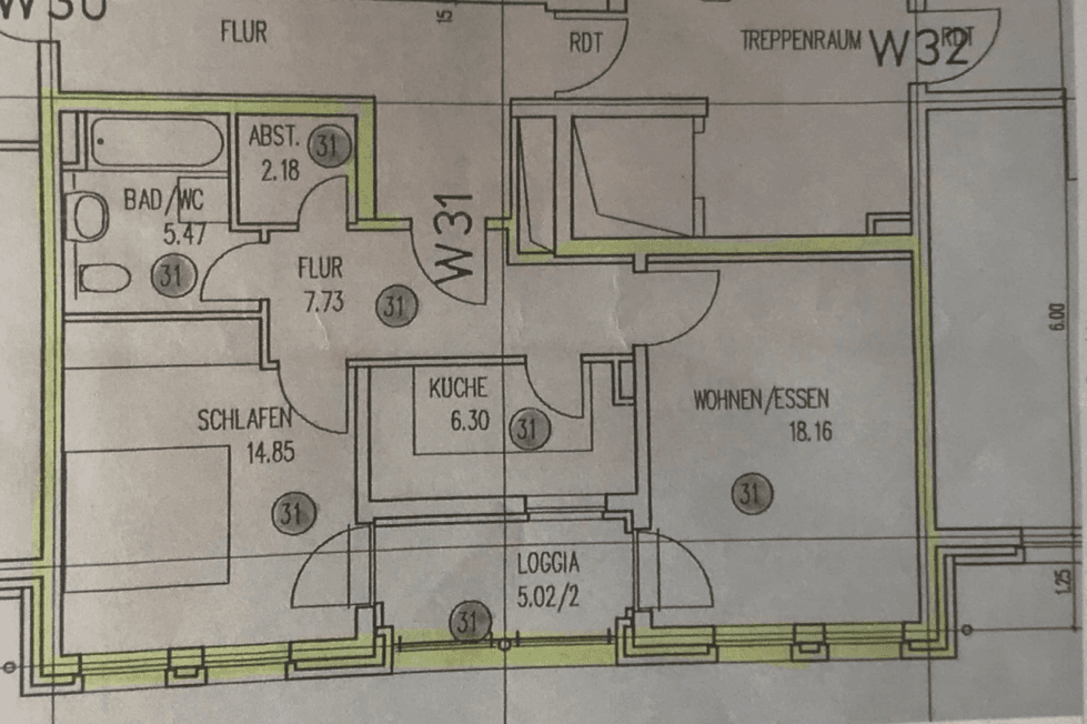 Prenájom bytu 2-izbový 58 m², Liebknechstraße 66, Magdeburg, Sasko-Anhaltsko Prenájom bytu 2-izbový 58 m², Liebknechstraße 66, Magdeburg, Sasko-Anhaltsko