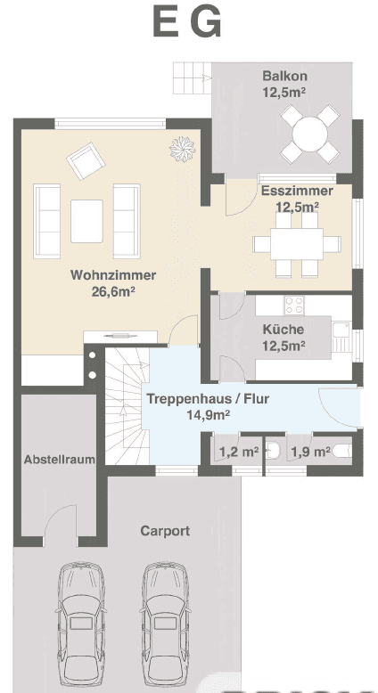 Predaj domu 234 m², pozemek 384 m², Kleinrinderfeld, Bavorsko Predaj domu 234 m², pozemek 384 m², Kleinrinderfeld, Bavorsko