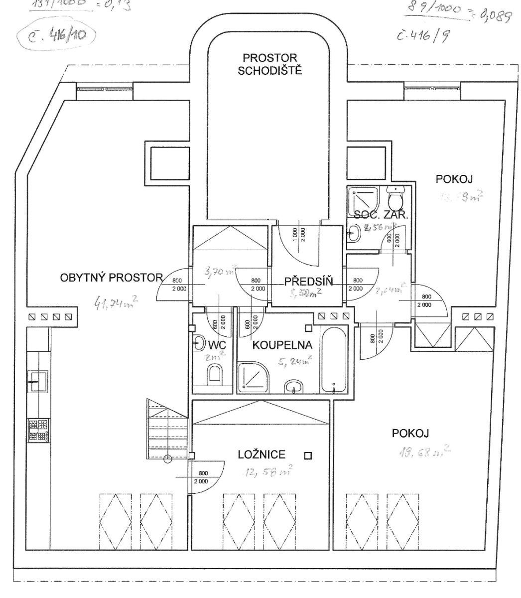 Predaj bytu 5-izbový 123 m², Boleslavova, Praha, Praha Predaj bytu 5-izbový 123 m², Boleslavova, Praha, Praha