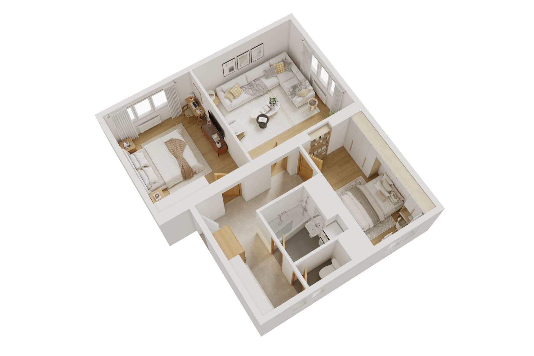 Predaj bytu 3-izbový 60 m², Mladých, Praha, Praha Predaj bytu 3-izbový 60 m², Mladých, Praha, Praha