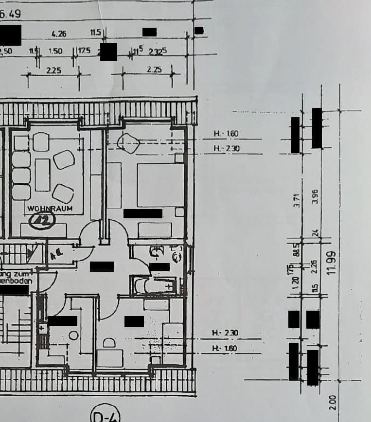 Prenájom bytu 3-izbový 73 m², Von-Ossietzky-Ring 15, Essen, Severné Porýnie - Westfálsko Prenájom bytu 3-izbový 73 m², Von-Ossietzky-Ring 15, Essen, Severné Porýnie - Westfálsko
