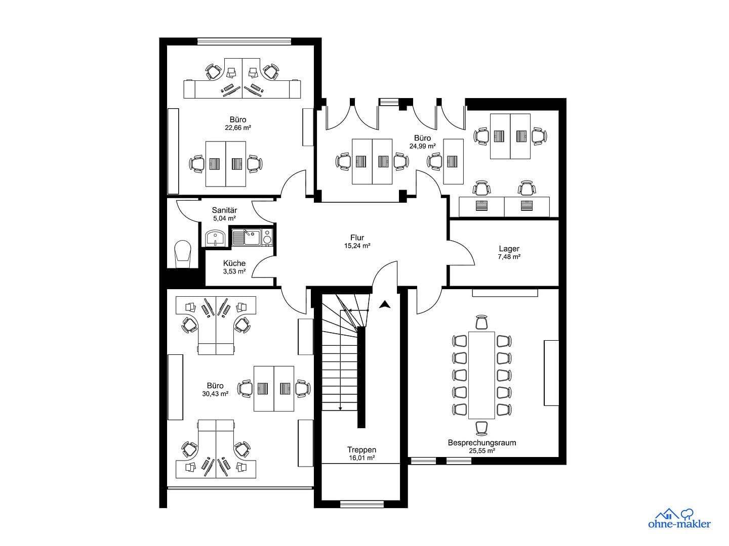 Prenájom kancelárie 140 m², Detmolder Str. 596, Bielefeld, Severné Porýnie - Westfálsko Prenájom kancelárie 140 m², Detmolder Str. 596, Bielefeld, Severné Porýnie - Westfálsko