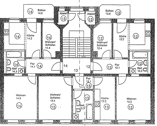 Prenájom bytu 1-izbový 42 m², Konradstraße 45, Leipzig, Sasko Prenájom bytu 1-izbový 42 m², Konradstraße 45, Leipzig, Sasko
