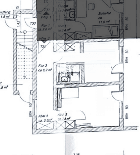 Prenájom bytu 2-izbový 47 m², Bad Bevensen, Dolné Sasko Prenájom bytu 2-izbový 47 m², Bad Bevensen, Dolné Sasko