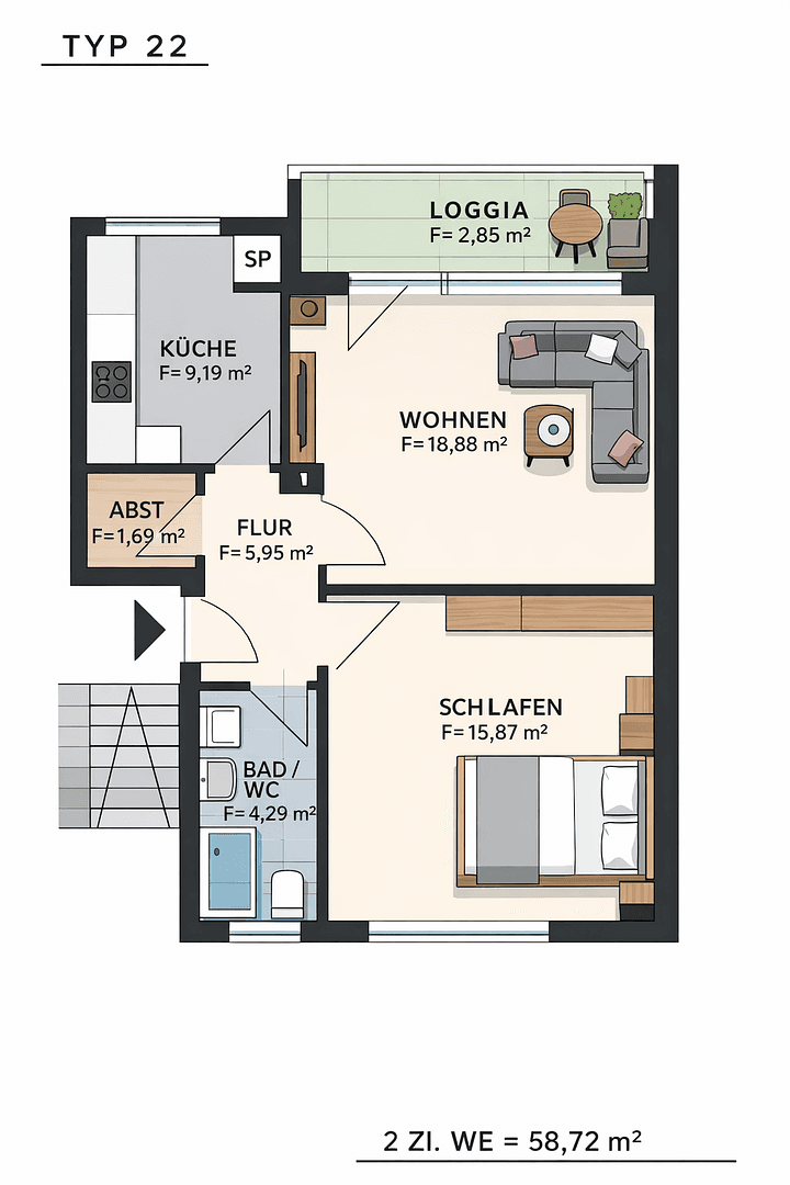 Prenájom bytu 2-izbový 59 m², Uhlandstr. 27, Altensteig, Bádensko-Wurttembersko Prenájom bytu 2-izbový 59 m², Uhlandstr. 27, Altensteig, Bádensko-Wurttembersko