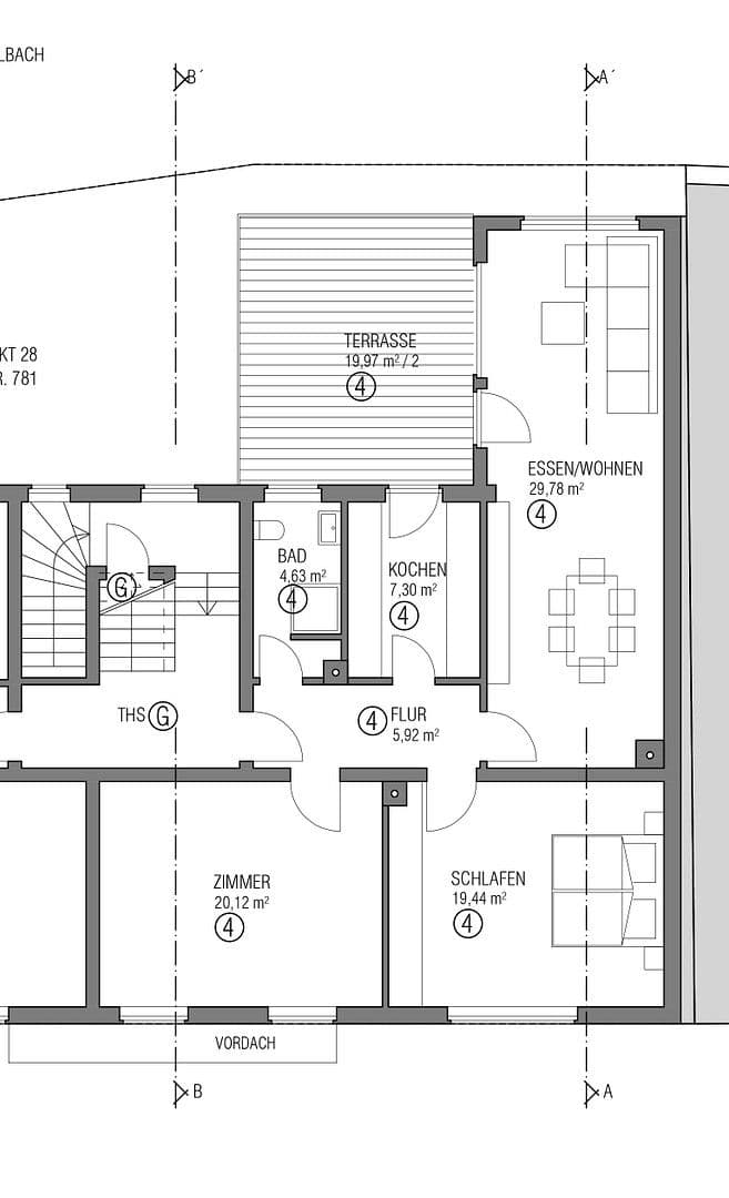 Prenájom bytu 3-izbový 97 m², Kübelmarkt 28, Bruchsal, Bádensko-Wurttembersko Prenájom bytu 3-izbový 97 m², Kübelmarkt 28, Bruchsal, Bádensko-Wurttembersko