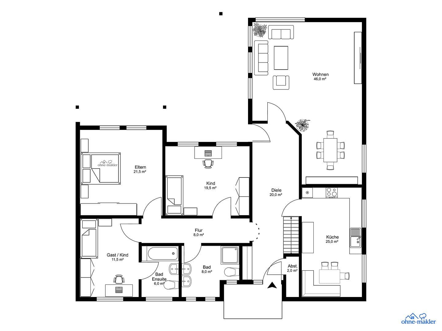 Predaj domu 168 m², pozemek 2.587 m², Leck, Šlezvicko-Holštajnsko Predaj domu 168 m², pozemek 2.587 m², Leck, Šlezvicko-Holštajnsko